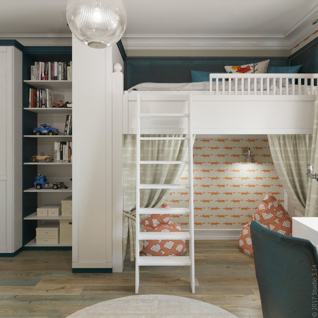 Фото из портфолио Уютная классика – фотографии дизайна интерьеров на INMYROOM