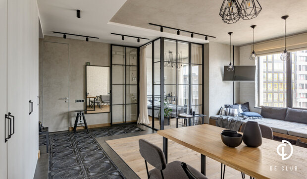 Фото из портфолио Квартира 89 м² ЖК «Headliner» – фотографии дизайна интерьеров на INMYROOM