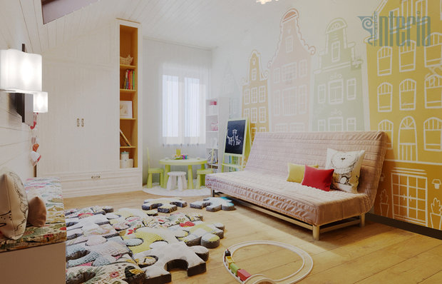 Фото из портфолио Коттедж, 185 кв.м., Март 2019 – фотографии дизайна интерьеров на INMYROOM