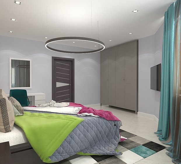 Фото из портфолио Проект для "Азбуки Жилья" – фотографии дизайна интерьеров на INMYROOM