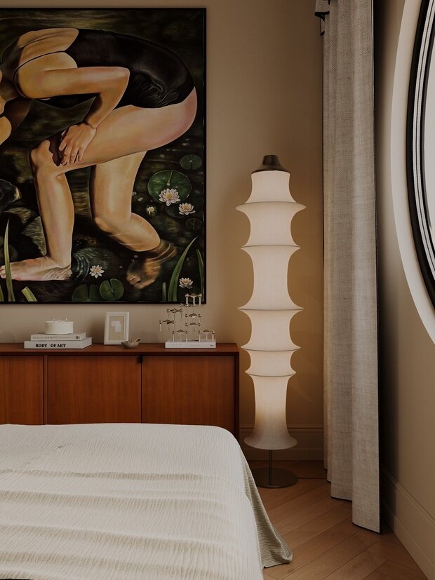 Фотография: Спальня в стиле Современный, Эклектика, Квартира, Проект дня, Санкт-Петербург, 4 и больше, Более 90 метров, CHE DESIGN – фото на INMYROOM