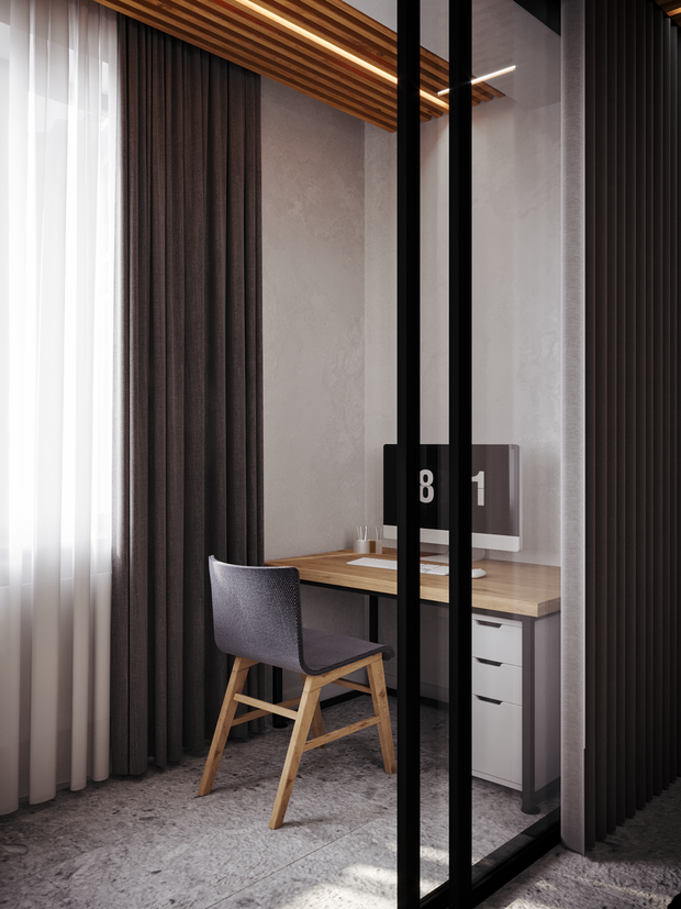 Фото из портфолио Искра Парк (46+47) – фотографии дизайна интерьеров на INMYROOM