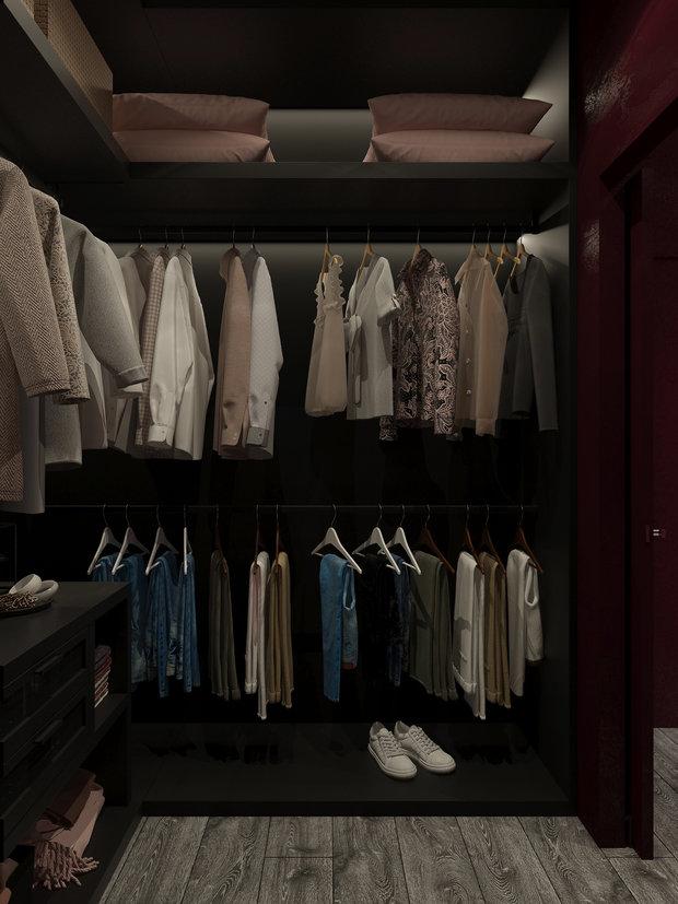 Фото из портфолио Cherry bedroom – фотографии дизайна интерьеров на INMYROOM
