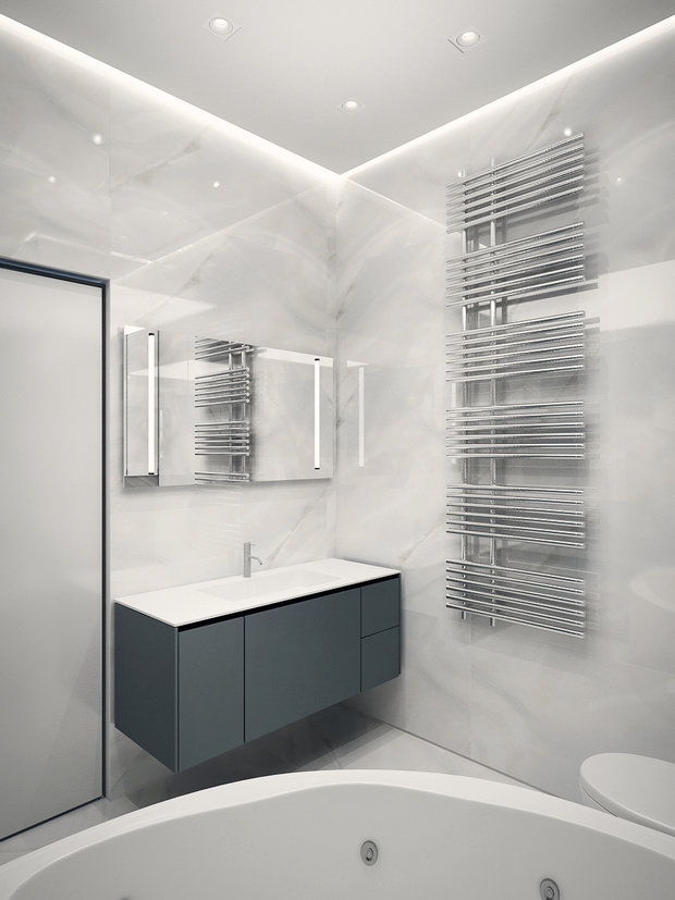 Фото из портфолио Осколки льда – фотографии дизайна интерьеров на INMYROOM