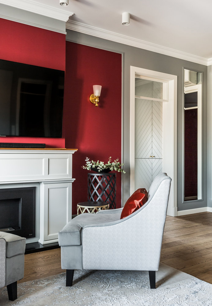 Фотография: Гостиная в стиле Современный, Квартира, Проект дня, Москва, 4 и больше, Более 90 метров, Монолитно-кирпичный, Маша Файнберг – фото на INMYROOM Фотография: Гостиная в стиле Современный, Квартира, Проект дня, Москва, 4 и больше, Более 90 метров, Монолитно-кирпичный, Маша Файнберг – фото на INMYROOM