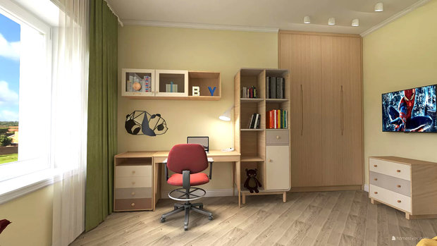 Фото из портфолио Детская для мальчика – фотографии дизайна интерьеров на INMYROOM