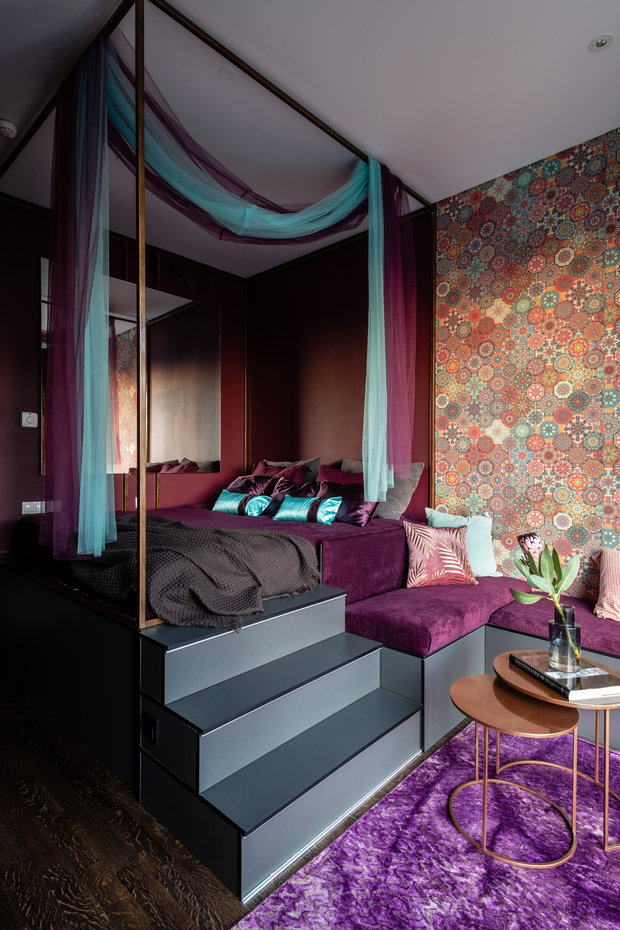 Фото из портфолио Квартира для вечеринок в Сити – фотографии дизайна интерьеров на INMYROOM