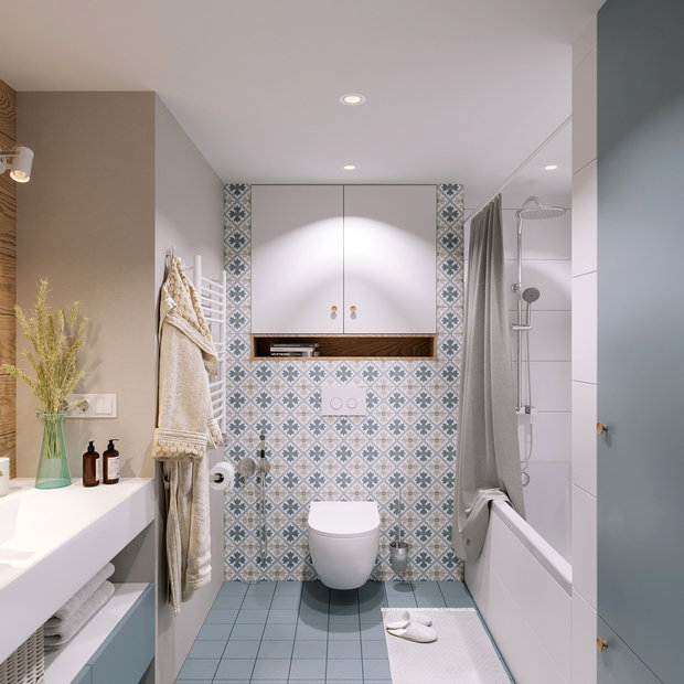 Фото из портфолио 2-х уровневая квартира_СПБ – фотографии дизайна интерьеров на INMYROOM