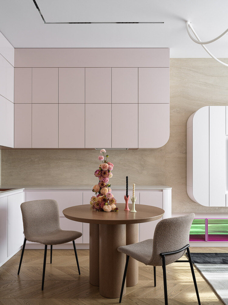 Фотография: Кухня и столовая в стиле Современный, Квартира, Проект дня, Москва, 3 комнаты, 40-60 метров, Анастасия Ковальчук – фото на INMYROOM Фотография: Кухня и столовая в стиле Современный, Квартира, Проект дня, Москва, 3 комнаты, 40-60 метров, Анастасия Ковальчук – фото на INMYROOM