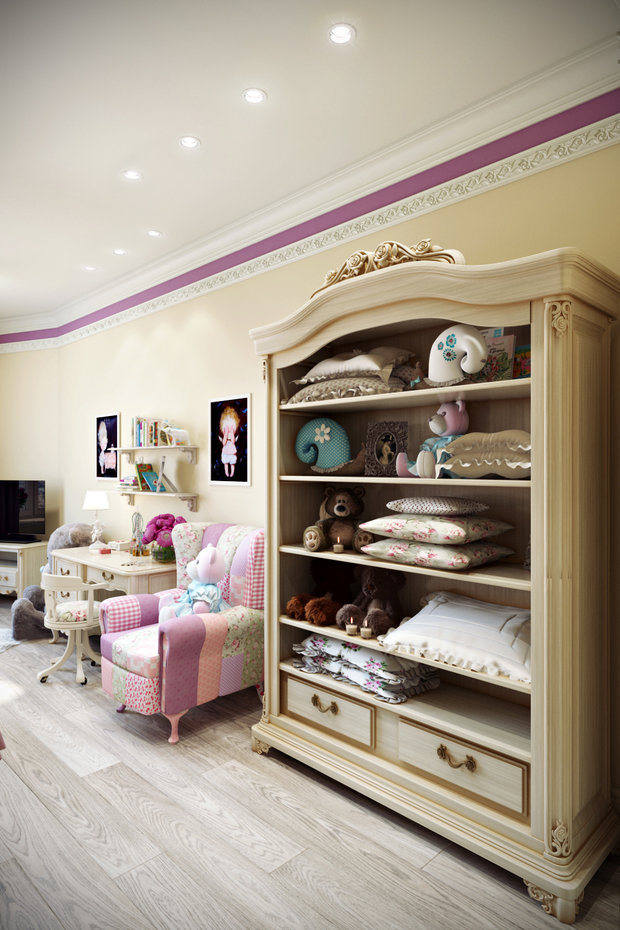 Фото из портфолио Английский квартал. Детская. – фотографии дизайна интерьеров на INMYROOM