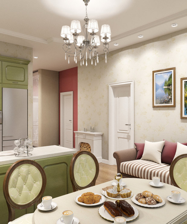 Фото из портфолио Квартира 55 кв.м. на ул. Дзержинского – фотографии дизайна интерьеров на INMYROOM