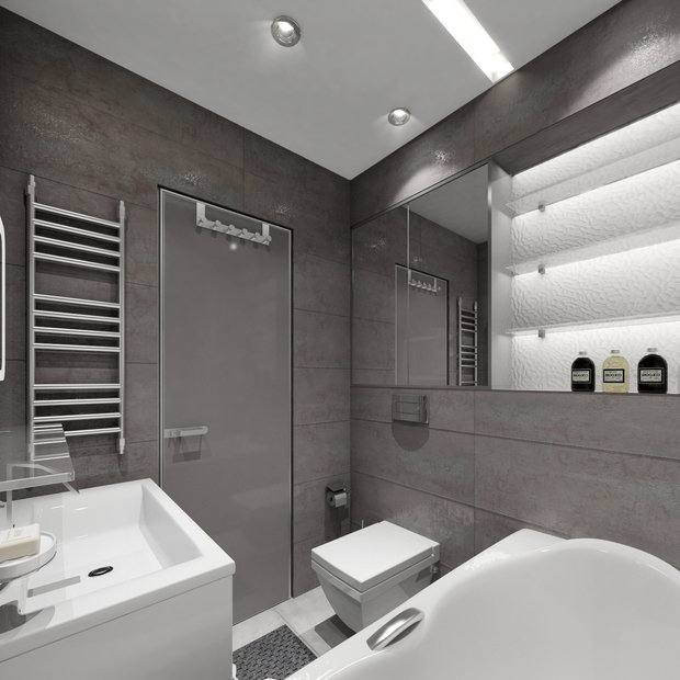 Фото из портфолио квартира для молодой семьи – фотографии дизайна интерьеров на INMYROOM