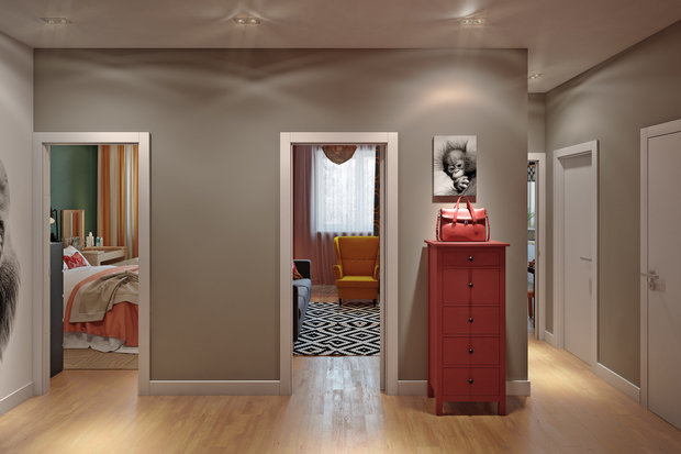 Фото из портфолио "Апельсин в тёплых лапах" – фотографии дизайна интерьеров на INMYROOM