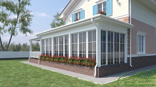 Фото из портфолио Реконструкция жилого загородного дома – фотографии дизайна интерьеров на INMYROOM