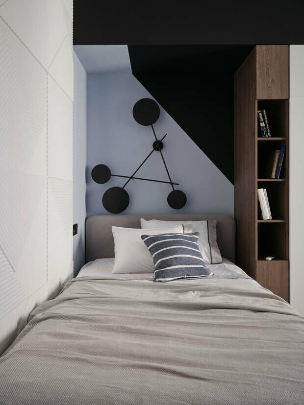 Фотография: Детская в стиле Современный, Квартира, Проект дня, Москва, Сталинка, 3 комнаты, 60-90 метров, Анастасия Агаджанова – фото на INMYROOM