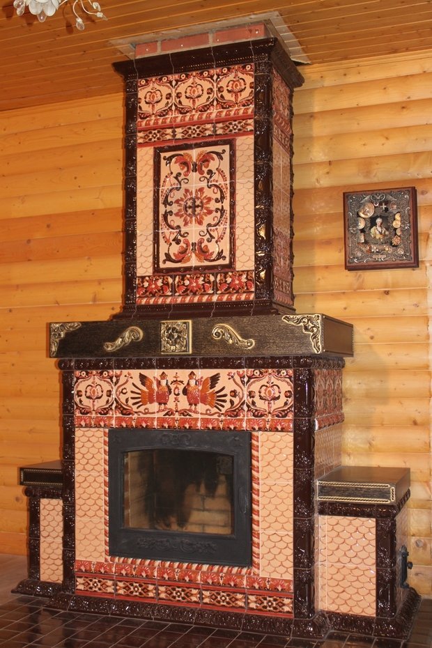 Фото из портфолио Изразцовые камины – фотографии дизайна интерьеров на INMYROOM