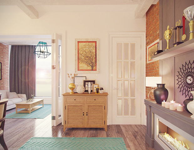 Фото из портфолио Летний дом – фотографии дизайна интерьеров на INMYROOM