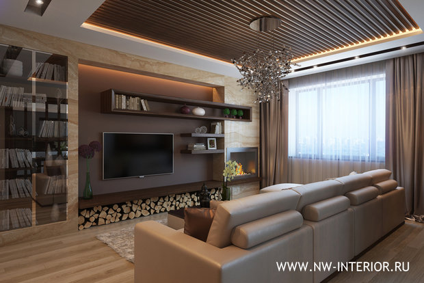 Фото из портфолио Дизайн квартиры в ЖК Зодиак – фотографии дизайна интерьеров на INMYROOM