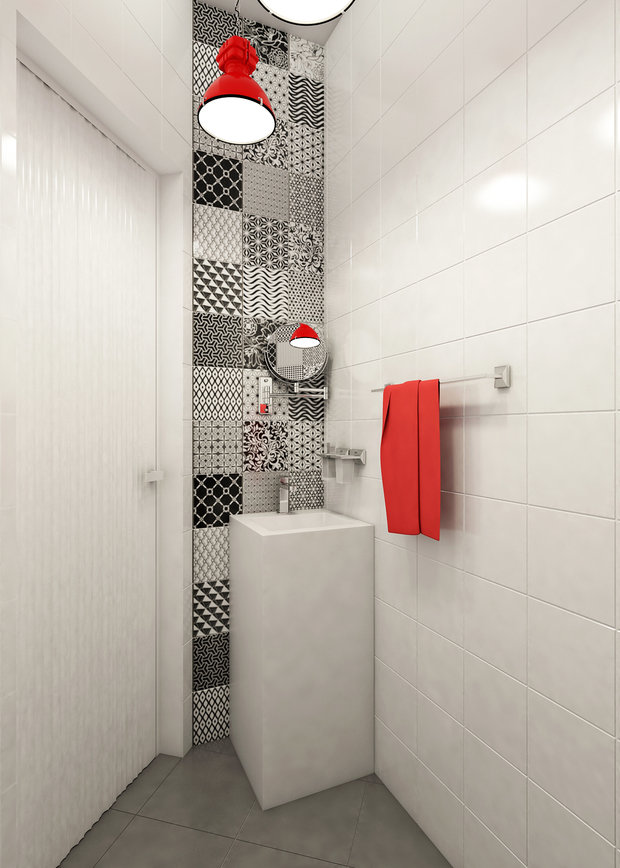 Фото из портфолио Яркая Жемчужина в ЖК Море – фотографии дизайна интерьеров на INMYROOM