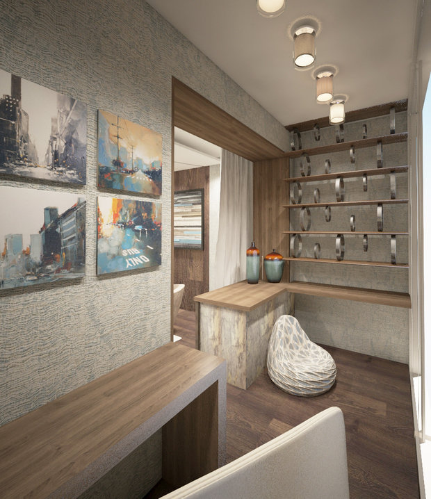 Фото из портфолио Интерьер двухкомнатной квартиры – фотографии дизайна интерьеров на INMYROOM