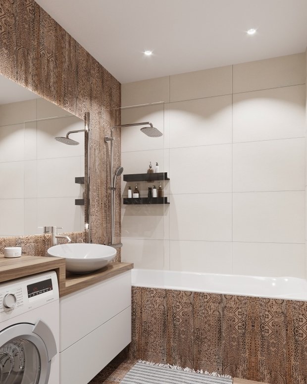 Фото из портфолио Квартира 70 кв.м – фотографии дизайна интерьеров на INMYROOM