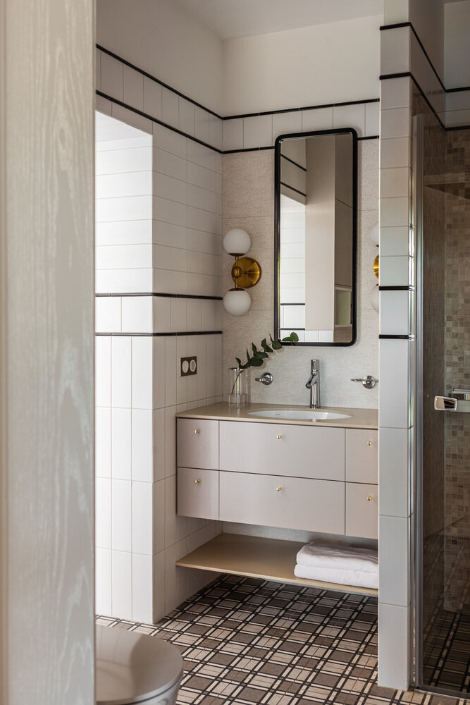 Фотография: Ванная в стиле Современный, Дом, Проект недели, Дом и дача, 4 и больше, Более 90 метров, Великий Новгород, Лайка Дизайн – фото на INMYROOM