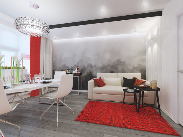 Фото из портфолио Частная квартира 86м2 – фотографии дизайна интерьеров на INMYROOM