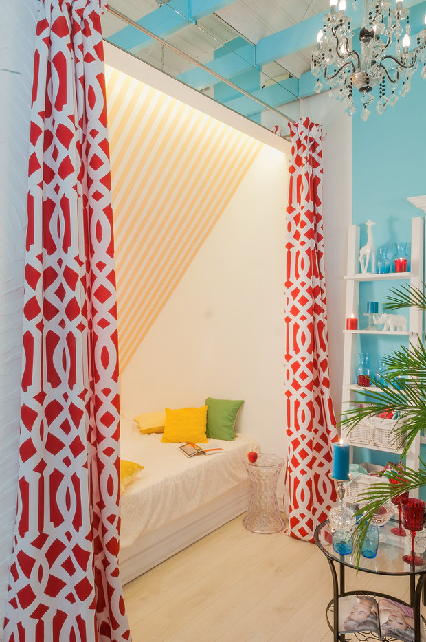 Фотография: Спальня в стиле Восточный, Квартира, Дома и квартиры – фото на INMYROOM