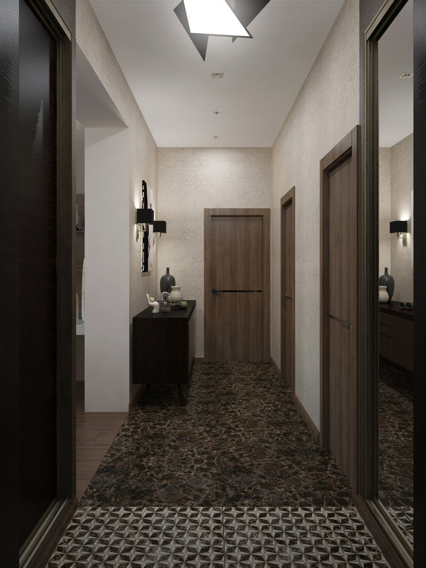 Фото из портфолио Квартира 110 кв.м – фотографии дизайна интерьеров на INMYROOM