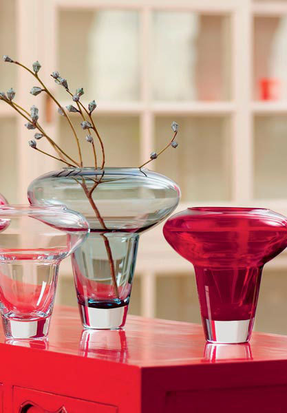 Фото из портфолио Коллекция ваз из стекла для интерьера,цветов  а так же напольные вазы из богемного стекла с Византийским шиком  – фотографии дизайна интерьеров на INMYROOM