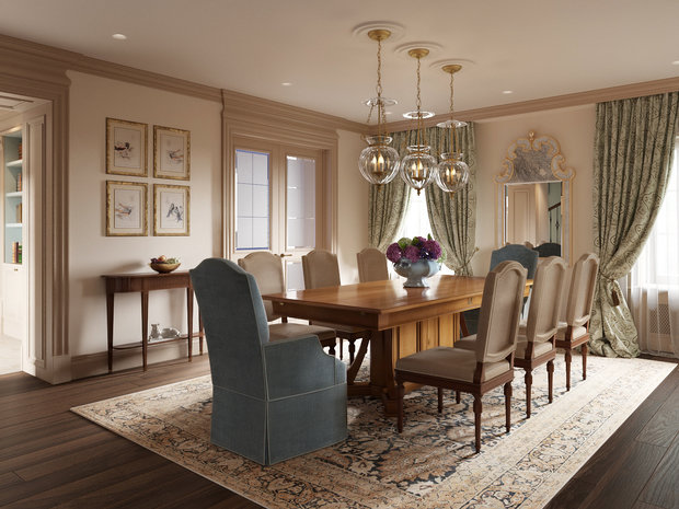 Фото из портфолио Дом в Аносино. – фотографии дизайна интерьеров на INMYROOM