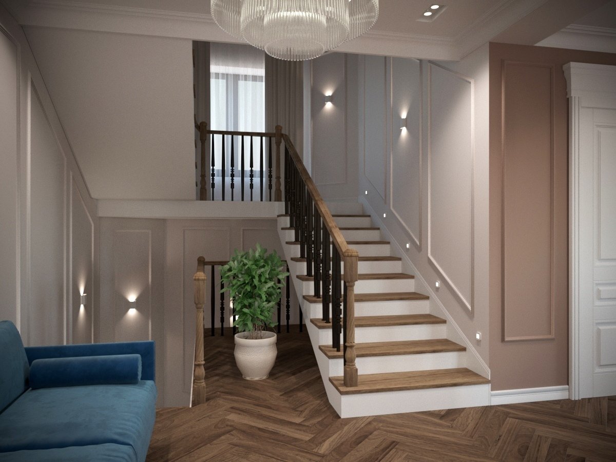 Фото из портфолио Интерьер дома в неоклассическом стиле – фотографии дизайна интерьеров на INMYROOM Фото из портфолио Интерьер дома в неоклассическом стиле – фотографии дизайна интерьеров на INMYROOM