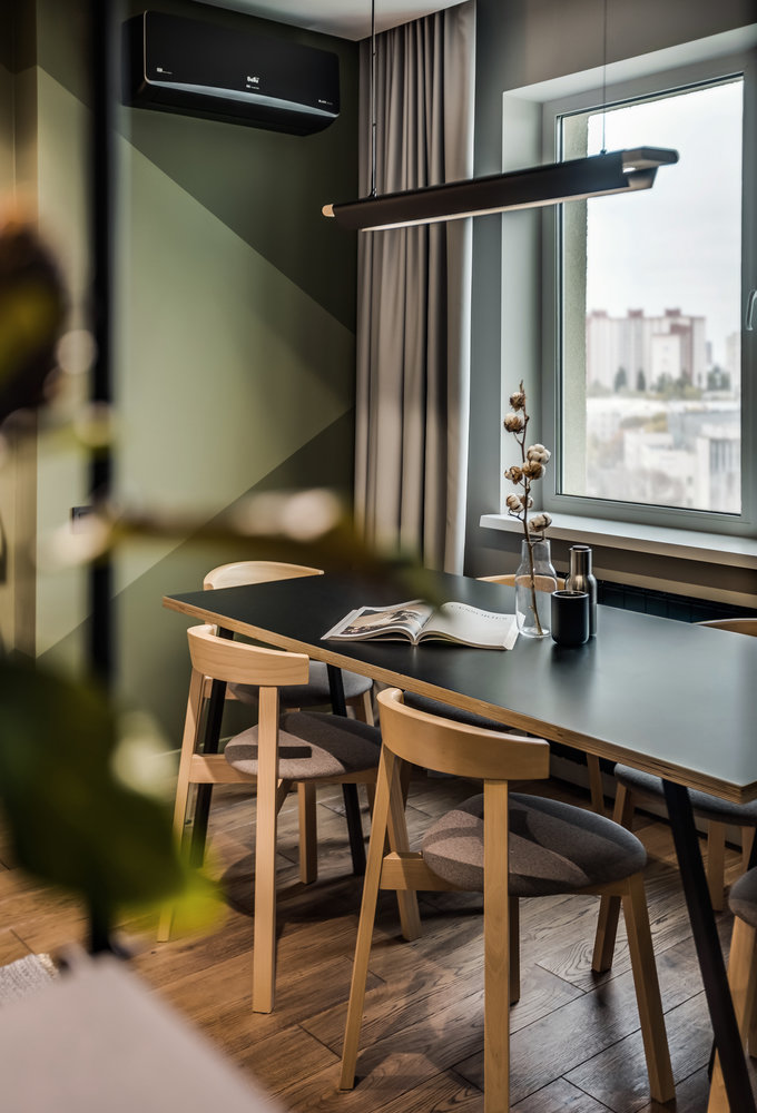 Фотография: Кухня и столовая в стиле Лофт, Современный, Квартира, Проект недели, Киев, Boho Studio, 3 комнаты, 60-90 метров – фото на INMYROOM