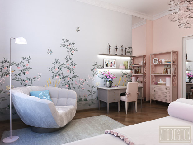 Фото из портфолио Уютный загородный дом - детская зона – фотографии дизайна интерьеров на INMYROOM