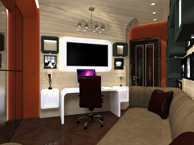 Фото из портфолио Москва/160 квадратных метра шика в элитном жилом комплексе "Волынский" – фотографии дизайна интерьеров на INMYROOM