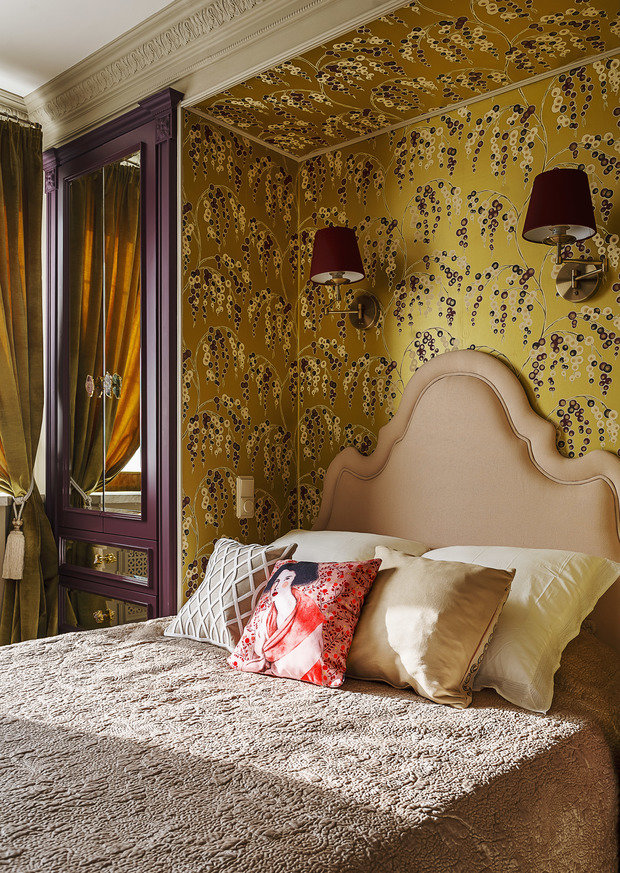 Фотография: Спальня в стиле Классический, Современный, Эклектика, Квартира, Россия, Проект недели, Новая Москва, Ольга Куликовская-Эшби, Interior Box – фото на INMYROOM