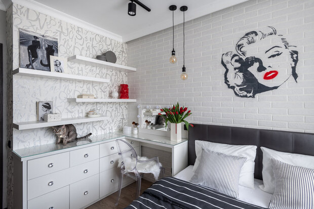 Фото из портфолио Трешка на 48 кв.м – фотографии дизайна интерьеров на INMYROOM