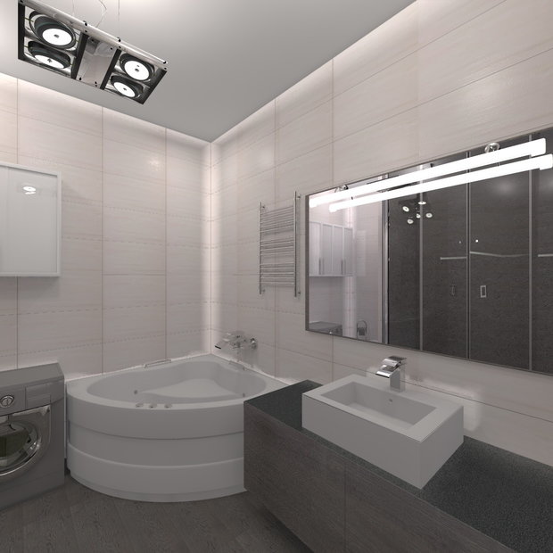 Фото из портфолио Дизайн-проект квартиры в ЖК Континенталь на Маршала Жукова – фотографии дизайна интерьеров на INMYROOM