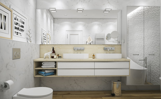 Фотография: Ванная в стиле Лофт, Интерьер комнат, Проект недели – фото на INMYROOM