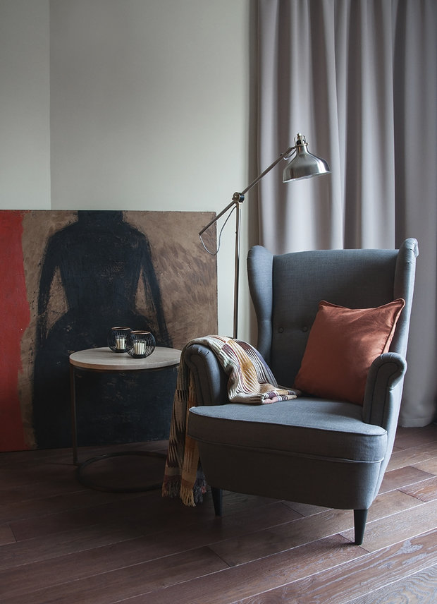 Фотография: Мебель и свет в стиле Современный, Квартира, Украина, Проект недели, Киев, Монолитный дом, 3 комнаты, Более 90 метров, Яна Молодых – фото на INMYROOM