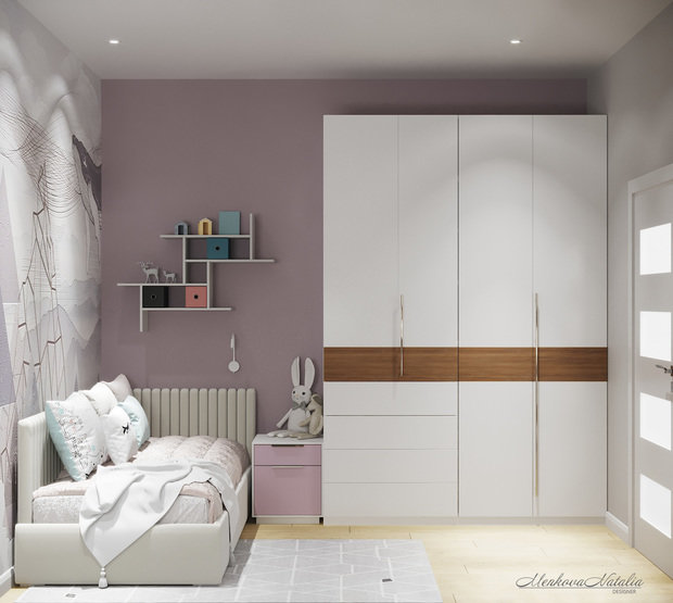 Фото из портфолио Детская 19,46 м2 – фотографии дизайна интерьеров на INMYROOM