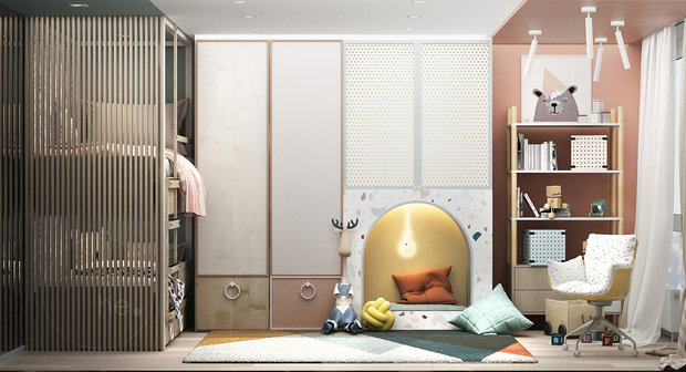 Фото из портфолио Hoffmann Apartment – фотографии дизайна интерьеров на INMYROOM