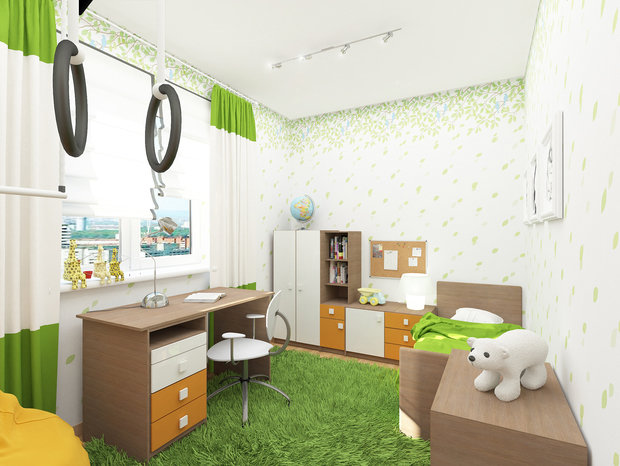 Фото из портфолио Играем весело... Детские  – фотографии дизайна интерьеров на INMYROOM