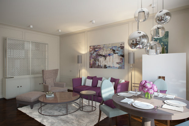 Фото из портфолио Цвет – фотографии дизайна интерьеров на INMYROOM