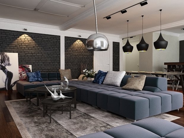 Фото из портфолио loft для бизнесмена – фотографии дизайна интерьеров на INMYROOM