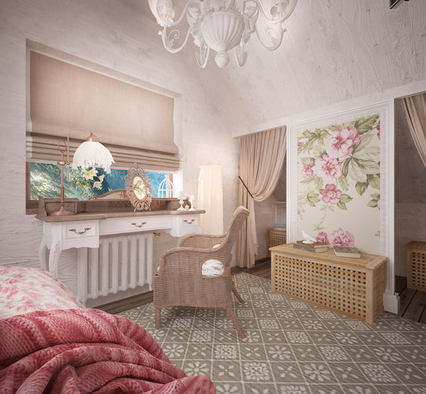 Фото из портфолио Уютный дом в стиле прованс – фотографии дизайна интерьеров на INMYROOM