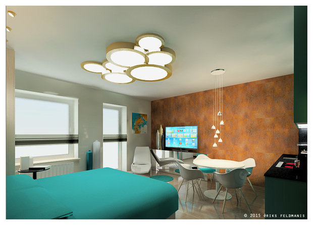 Фото из портфолио Studio on Salnas street 21 (Riga) – фотографии дизайна интерьеров на INMYROOM