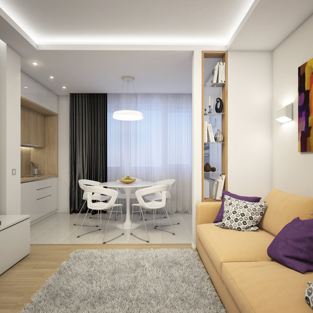 Фото из портфолио Квартира в Москве – фотографии дизайна интерьеров на INMYROOM