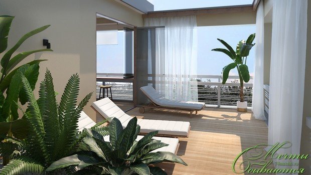 Фото из портфолио Терраса в Сочи – фотографии дизайна интерьеров на INMYROOM