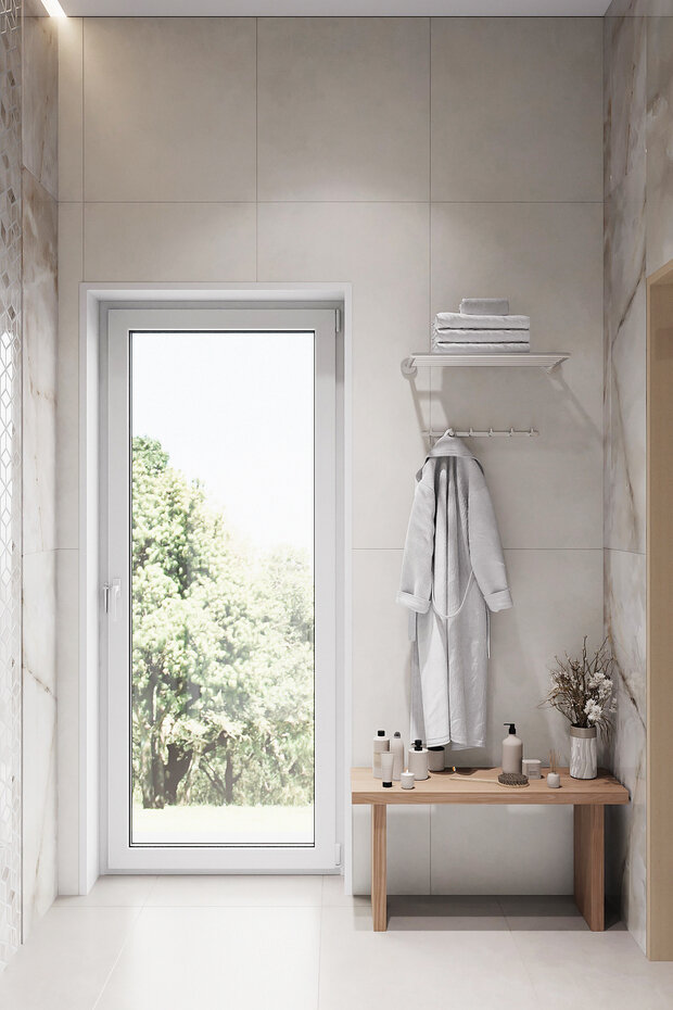 Фотография: Ванная в стиле Классический, Современный, Дом, Проект недели, Дом и дача, 4 и больше, Более 90 метров, Нижегородская область, Ольга Матренина – фото на INMYROOM